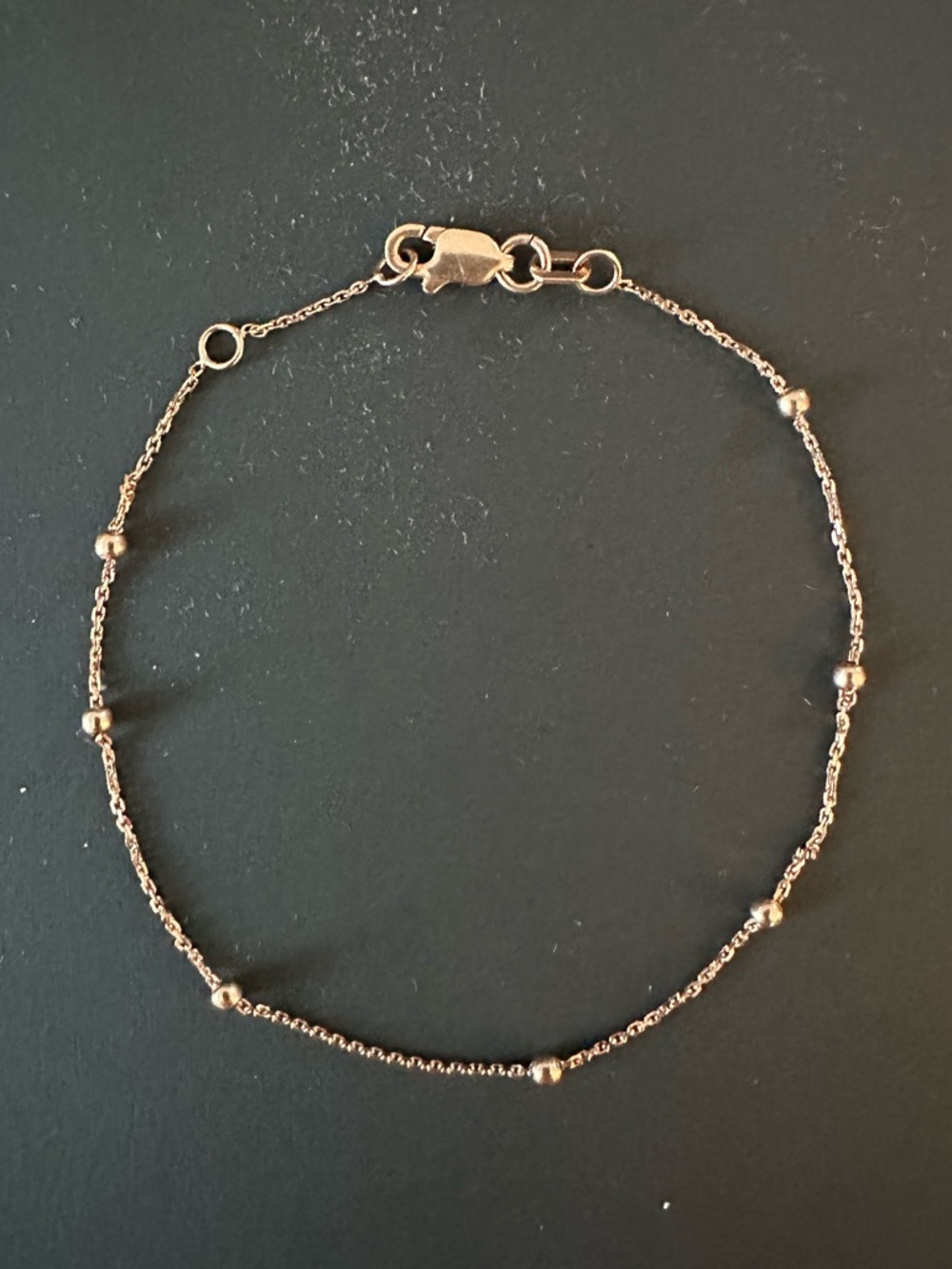 14k Rose Gold Bracelet